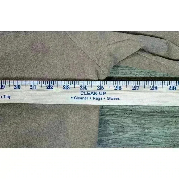 NWOT Champion SOFT Tan Oversized V-Neck Cropped Slouchy Sweater Size XL - Picture 6 of 6